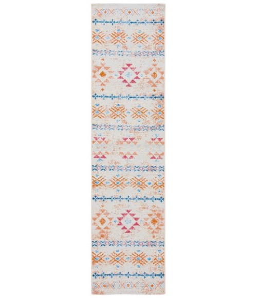 Safavieh Summer Ivory / Red SMR420 2 ft. X 8 ft. Runner Rug