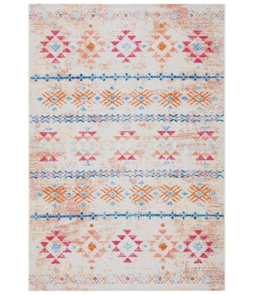 Safavieh Summer Ivory / Red Rug SMR420 5 ft. 3 in. X 7 ft. 6 in. Rectangle - Rugs Town Safavieh Summer Ivory / Red SMR420 5 ft. 3 in. X 7 ft. 6 in. Rectangle Rug