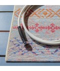 Safavieh Summer Ivory / Blue Rug SMR429 4 ft. X 6 ft. Rectangle - Rugs Town Safavieh Summer Ivory / Blue SMR429 4 ft. X 6 ft. Rectangle Rug