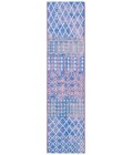 Safavieh Summer Blue / Light Blue SMR452 2 ft. X 8 ft. Runner Rug