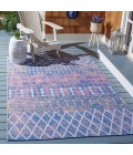 Safavieh Summer Blue / Light Blue SMR452 6 ft. 7 in. X 6 ft. 7 in. Square Rug