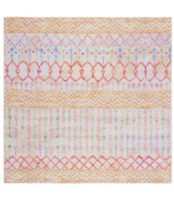 Safavieh Summer Gold / Blue SMR497 6 ft. 7 in. X 6 ft. 7 in. Square Rug