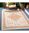 Safavieh Sunrise Ivory / Rust Sage SUN620 5 ft. 3 in. X 7 ft. 7 in. Rectangle Rug