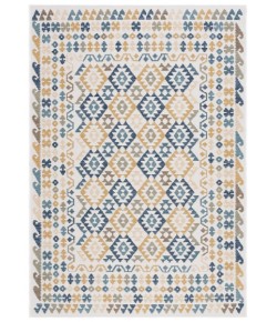 Safavieh Sunrise Ivory / Blue Gold SUN622 8 ft. X 10 ft. Rectangle Rug