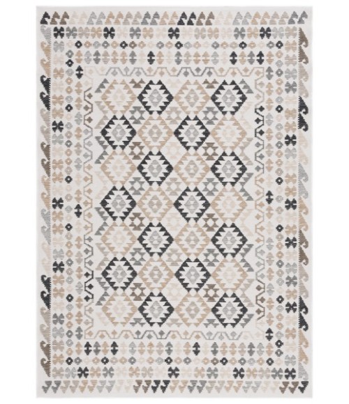 Safavieh Sunrise Ivory / Beige Black SUN622 8 ft. X 10 ft. Rectangle Rug