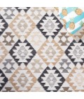 Safavieh Sunrise Ivory / Beige Black SUN622 2 ft. X 8 ft. Runner Rug