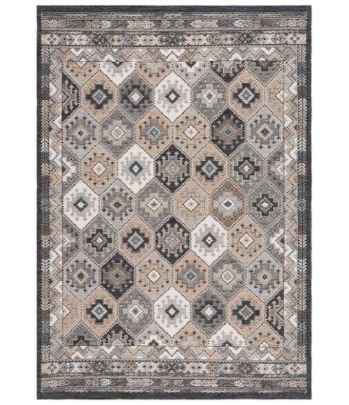 Safavieh Sunrise Ivory / Grey Black SUN630 8 ft. X 10 ft. Rectangle Rug