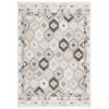 Safavieh Sunrise Ivory / Grey Black SUN630 4 ft. X 5 ft. 7 in. Rectangle Rug