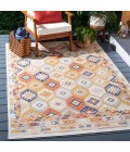 Safavieh Sunrise Gold / Rust Blue SUN630 4 ft. X 5 ft. 7 in. Rectangle Rug