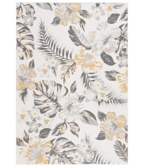 Safavieh Sunrise Ivory / Grey Gold SUN671 4 ft. X 5 ft. 7 in. Rectangle Rug