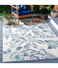 Safavieh Sunrise Ivory / Blue Grey SUN671 4 ft. X 5 ft. 7 in. Rectangle Rug