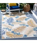 Safavieh Sunrise Ivory / Blue Gold SUN675 6 ft. 7 in. X 6 ft. 7 in. Square Rug