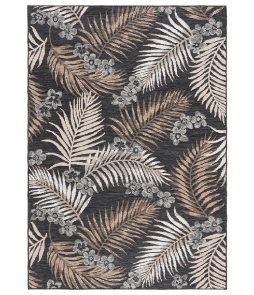 Safavieh Sunrise Ivory / Grey Black SUN675 5 ft. 3 in. X 7 ft. 7 in. Rectangle Rug