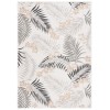 Safavieh Sunrise Ivory / Grey Black SUN675 5 ft. 3 in. X 7 ft. 7 in. Rectangle Rug