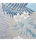 Safavieh Sunrise Grey / Blue Ivory SUN675 6 ft. 7 in. X 6 ft. 7 in. Square Rug