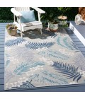 Safavieh Sunrise Grey / Blue Ivory SUN675 6 ft. 7 in. X 6 ft. 7 in. Square Rug