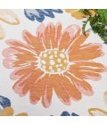 Safavieh Sunrise Ivory / Rust Gold SUN689 6 ft. 7 in. X 6 ft. 7 in. Square Rug