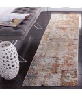 Safavieh Silverado Rust / Blue Rug SVD102 2 ft. X 8 ft. Runner - Rugs Town Safavieh Silverado Rust / Blue SVD102 2 ft. X 8 ft. Runner Rug