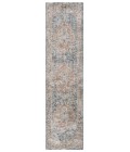 Safavieh Silverado Blue / Rust SVD110 2 ft. X 8 ft. Runner Rug