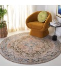 Safavieh Silverado Sage / Blue SVD110 6 ft. 4 in. X 6 ft. 4 in. Round Rug