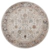 Safavieh Silverado Ivory / Rust SVD112 6 ft. 4 in. X 6 ft. 4 in. Round Rug