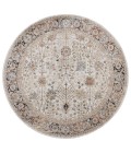 Safavieh Silverado Ivory / Rust SVD112 6 ft. 4 in. X 6 ft. 4 in. Round Rug