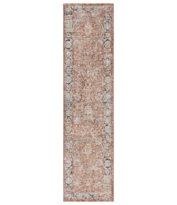 Safavieh Silverado Rust / Blue SVD112 2 ft. X 8 ft. Runner Rug