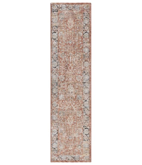 Safavieh Silverado Rust / Blue SVD112 2 ft. X 8 ft. Runner Rug