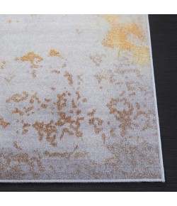 Safavieh Tacoma Grey / Rust TAC802 6 ft. X 6 ft. Square Rug