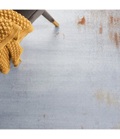 Safavieh Tacoma Grey / Rust Rug TAC802 6 ft. X 6 ft. Square - Rugs Town Safavieh Tacoma Grey / Rust TAC802 6 ft. X 6 ft. Square Rug