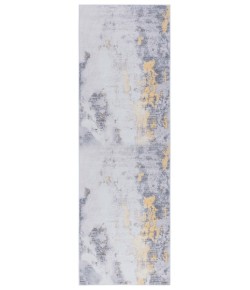 Safavieh Tacoma Grey / Gold TAC803 2 ft. 6 in. X 10 ft. Runner Rug