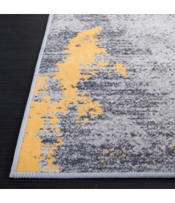Safavieh Tacoma Grey / Gold TAC803 8 ft. X 8 ft. Round Rug
