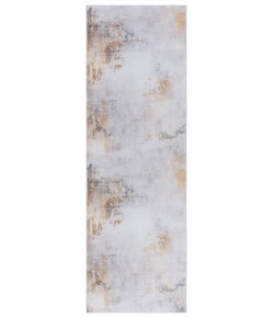 Safavieh Tacoma Grey / Gold TAC805 2 ft. 6 in. X 8 ft. Runner Rug