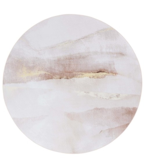 Safavieh Tacoma Beige / Gold Rug TAC807 4 ft. X 4 ft. Round - Rugs Town Safavieh Tacoma Beige / Gold TAC807 4 ft. X 4 ft. Round Rug