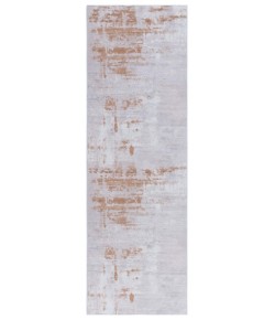 Safavieh Tacoma Grey / Rust TAC808 2 ft. 6 in. X 8 ft. Runner Rug