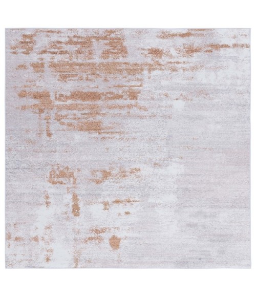 Safavieh Tacoma Grey / Rust Rug TAC808 6 ft. X 6 ft. Square - Rugs Town Safavieh Tacoma Grey / Rust TAC808 6 ft. X 6 ft. Square Rug