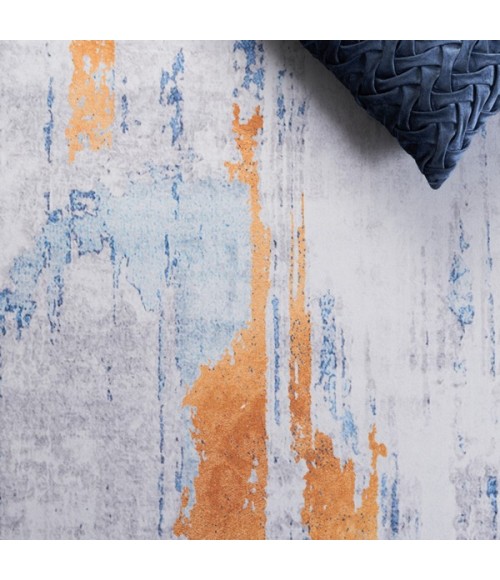 Safavieh Tacoma Grey / Blue Rug TAC812 4 ft. X 6 ft. Rectangle - Rugs Town Safavieh Tacoma Grey / Blue TAC812 4 ft. X 6 ft. Rectangle Rug