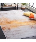 Safavieh Tacoma Grey / Rust Rug TAC813 3 ft. X 5 ft. Rectangle - Rugs Town Safavieh Tacoma Grey / Rust TAC813 3 ft. X 5 ft. Rectangle Rug
