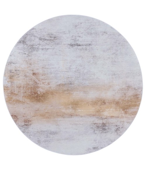 Safavieh Tacoma Grey / Rust Rug TAC813 6 ft. X 6 ft. Round - Rugs Town Safavieh Tacoma Grey / Rust TAC813 6 ft. X 6 ft. Round Rug