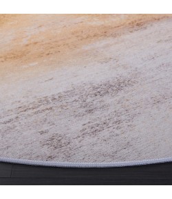 Safavieh Tacoma Grey / Rust TAC813 6 ft. X 6 ft. Round Rug