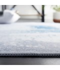 Safavieh Tacoma Grey / Blue TAC814 6 ft. X 6 ft. Round Rug
