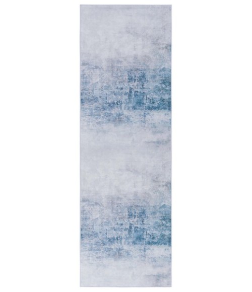 Safavieh Tacoma Grey / Blue TAC833 2 ft. 6 in. X 8 ft. Runner Rug