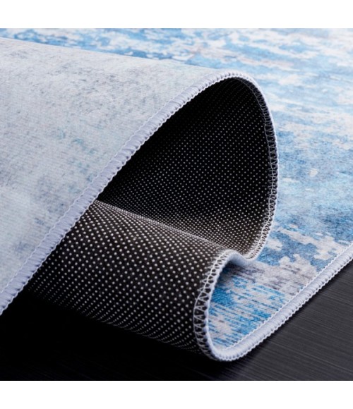 Safavieh Tacoma Grey / Blue Rug TAC833 8 ft. X 8 ft. Square - Rugs Town Safavieh Tacoma Grey / Blue TAC833 8 ft. X 8 ft. Square Rug