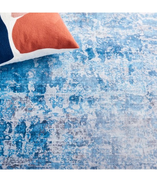 Safavieh Tacoma Grey / Blue Rug TAC833 8 ft. X 8 ft. Square - Rugs Town Safavieh Tacoma Grey / Blue TAC833 8 ft. X 8 ft. Square Rug
