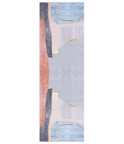 Safavieh Tacoma Beige / Blue TAC834 2 ft. 6 in. X 8 ft. Runner Rug