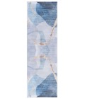 Safavieh Tacoma Blue / Gold Rug TAC836 2 ft. 6 in. X 8 ft. Runner - Rugs Town Safavieh Tacoma Blue / Gold TAC836 2 ft. 6 in. X 8 ft. Runner Rug