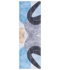 Safavieh Tacoma Dark Grey / Turquoise Rug TAC837 2 ft. 6 in. X 8 ft. Runner - Rugs Town Safavieh Tacoma Dark Grey / Turquoise TAC837 2 ft. 6 in. X 8 ft. Runner Rug