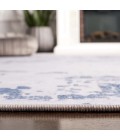 Safavieh Tacoma Grey / Navy TAC864 6 ft. X 6 ft. Round Rug