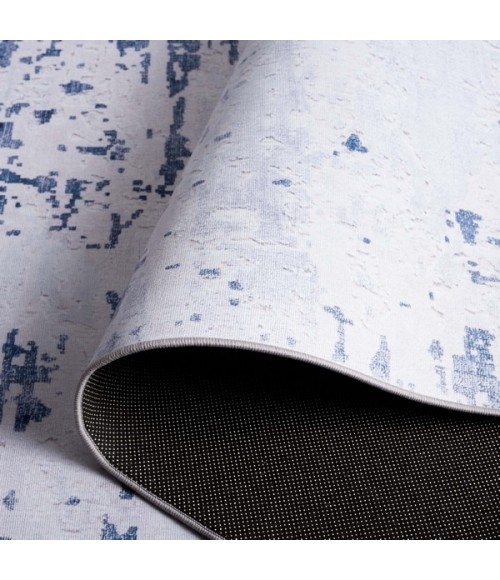 Safavieh Tacoma Grey / Navy TAC864 8 ft. X 10 ft. Rectangle Rug