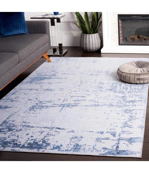 Safavieh Tacoma Grey / Navy TAC864 8 ft. X 10 ft. Rectangle Rug